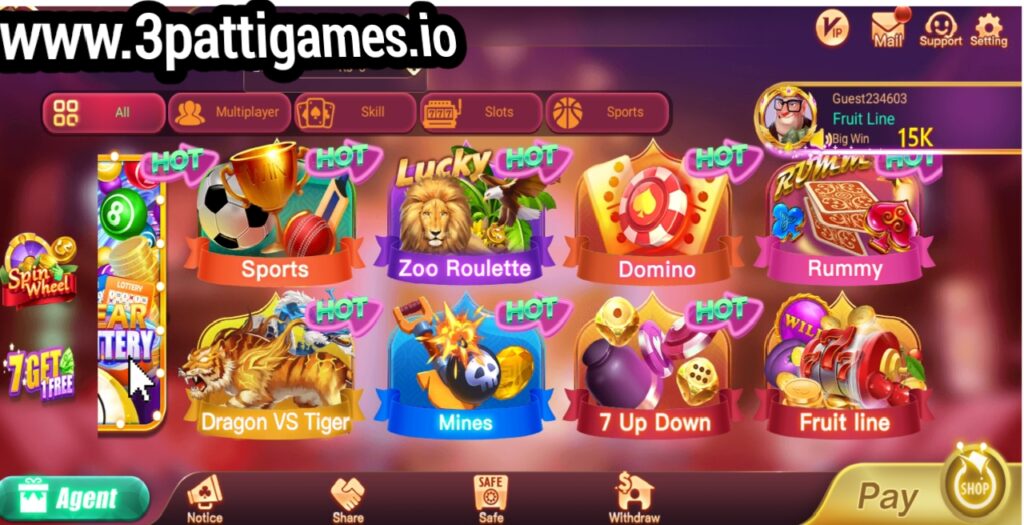 3 Patti Flying Chess